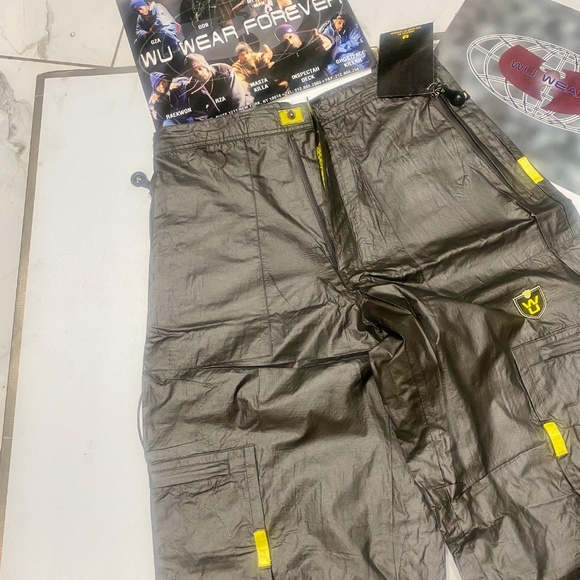 WU WEAR 90’s Vintage Nylon Pants Sz 34 - Picture 9 of 16